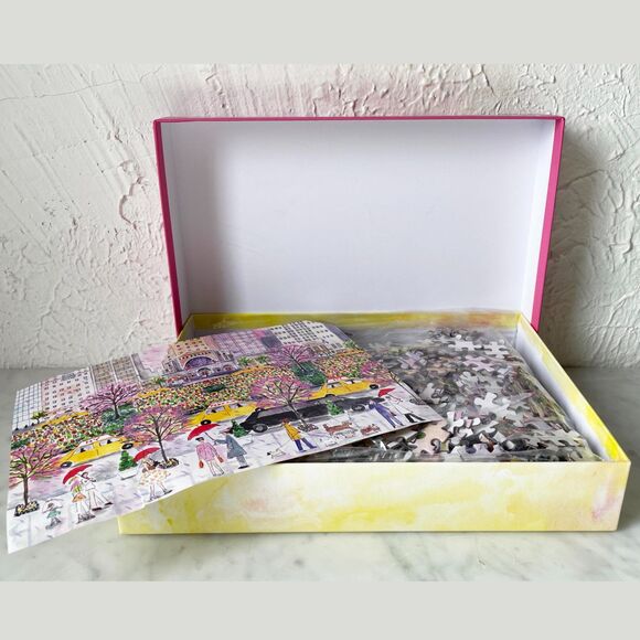 Spring on Park Avenue by Michael Storrings - Galison 1000 Piece Puzzle 20 x 27 - Picture 4 of 8